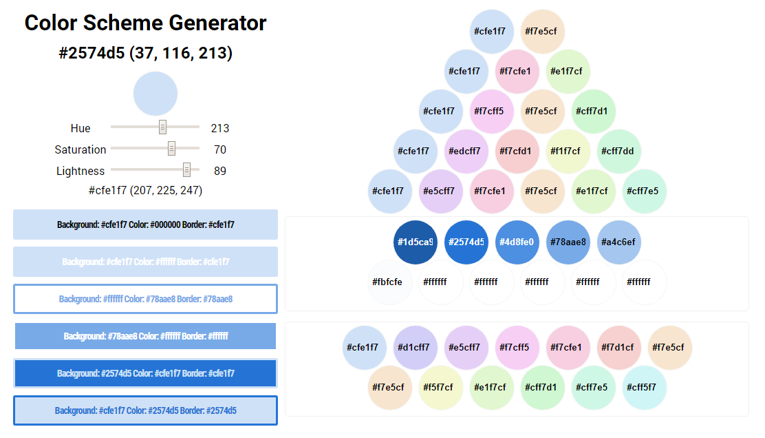 color code generator 255 color code generator 255