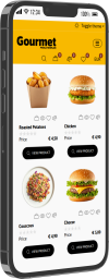 Phoca Gourmet Template - Mobile Light
