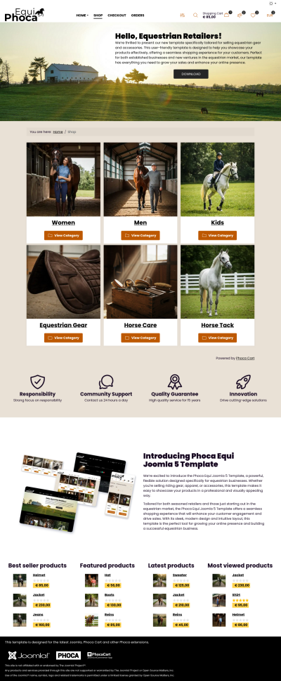 Phoca Labs template