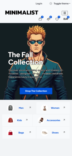 Phoca Spectrum Template - Mobile Light