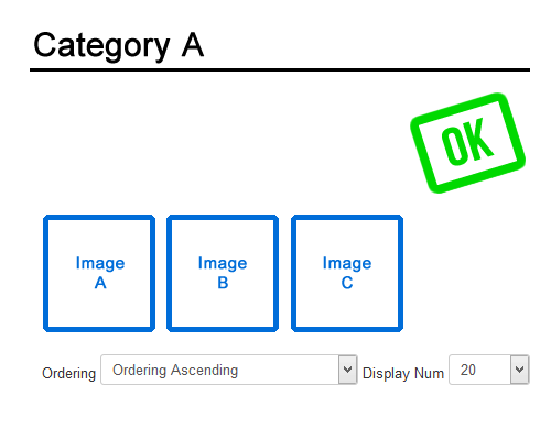 List of images List of images