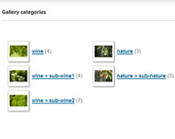 Phoca Gallery Parameters - Number of Columns