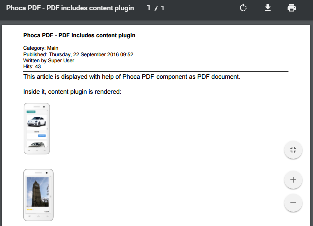 Phoca PDF - PDF document