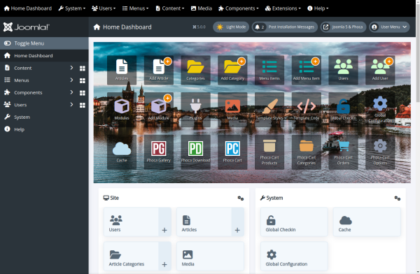 Phoca Desktop module