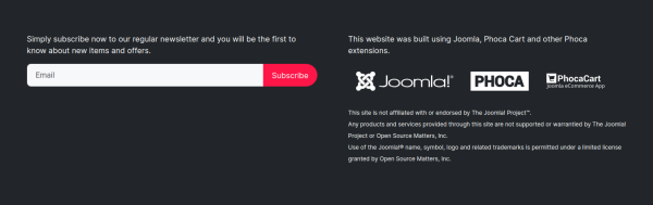 Phoca Newsletter module