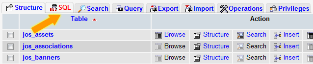 Migration - SQL