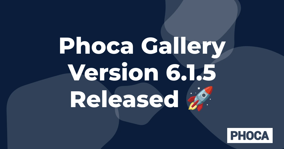 Phoca Gallery Version 6.1.5 Released