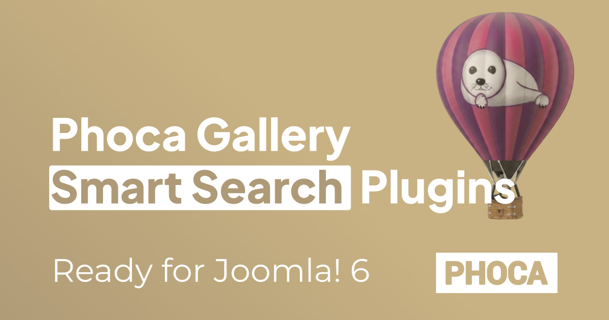 Phoca Gallery Finder plugins version 6.1.0 have been released (Joomla 6)