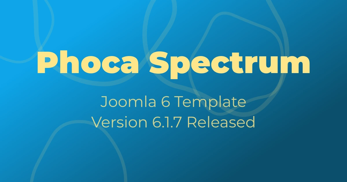 Phoca Spectrum Version 6.1.7 Released (Joomla 6)