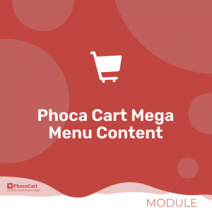 Phoca Cart Mega Menu Content Module