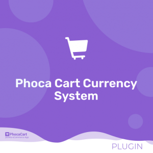 Phoca Cart Currency System Plugin