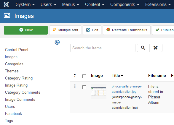 Displaying Google Photos images in Phoca Gallery Displaying Google Photos images in Phoca Gallery