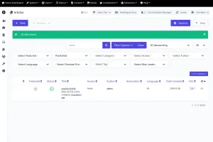 Entdecken Sie das Administrator-Design im Hintergrund der Videos zu Phoca Erweiterungen