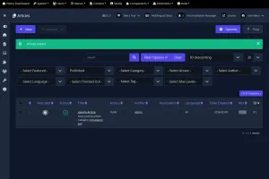 Entdecken Sie das Administrator-Design im Hintergrund der Videos zu Phoca Erweiterungen