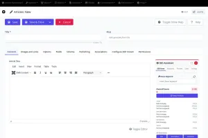 Entdecken Sie das Administrator-Design im Hintergrund der Videos zu Phoca Erweiterungen