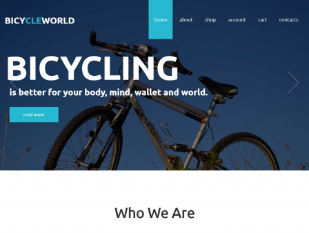 Bike world website outlet