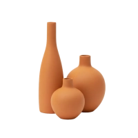 Ceramic Vase Trio